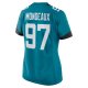 Women's Jacksonville Jaguars Henry Mondeaux Nike  Teal  Game Jersey