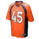 Men's Denver Broncos Christopher Allen Nike Orange Game Player Jersey