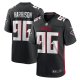 Men's #96 Zach Harrison Atlanta Falcons Nike Team Limited Black Jersey