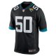 Men's Jacksonville Jaguars Shaquille Quarterman Nike Black Game Jersey