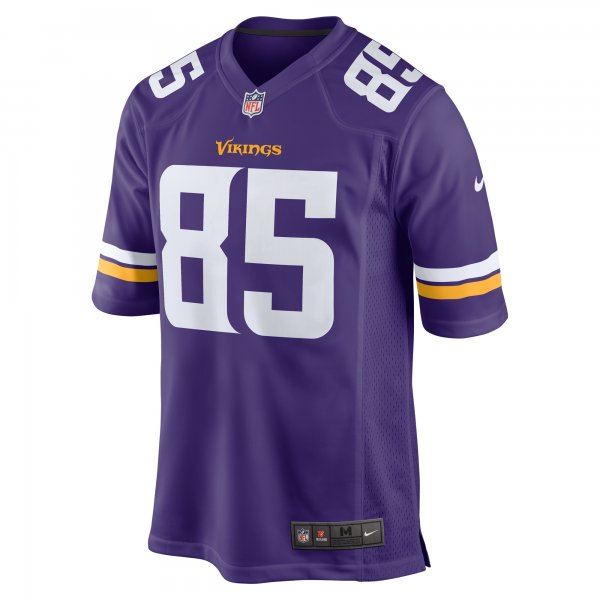 Men's Minnesota Vikings Dan Chisena Nike Purple Game Jersey