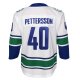 Youth Vancouver Canucks Elias Pettersson White 2019/20 Away Premier Player Jersey