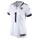 Women's Jacksonville Jaguars Travis Jr. Etienne Nike White Game Player Jersey