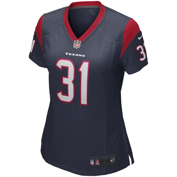 Women's Houston Texans David Johnson Nike Navy Game Player Jersey