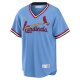 Men's St. Louis Cardinals Ozzie Smith Nike Light Blue Road Cooperstown Collection Player Jersey