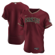 Men's Arizona Diamondbacks Nike Blank Crimson Alternate 2020 Team Jersey