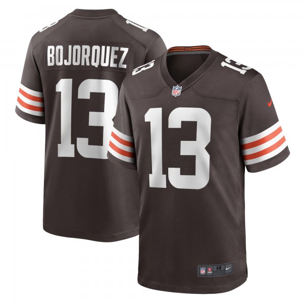 Men's Cleveland Browns Corey Bojorquez Nike Brown Game Jersey