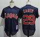 Mitchell And Ness Los Angeles Angels of Anaheim #29 Rod Carew Navy Blue Throwback Stitched MLB Jersey