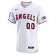 Men's Los Angeles Angels Nike White Home Elite Custom Patch Jersey