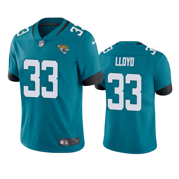 Men's Jacksonville Jaguars Devin Lloyd #33 Teal 2022 Nike NFL Draft Vapor Limited Jersey