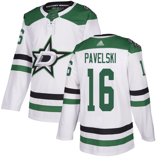 Dallas Stars #16 Joe Pavelski White Road Stitched NHL Jersey