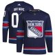 Men's New York Rangers adidas Navy Alternate Primegreen Custom Jersey