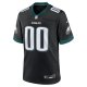 Men's Philadelphia Eagles Nike Black Alternate Custom Game Jersey