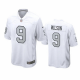 Men's Las Vegas Raiders #9 Tyree Wilson White 2023 NFL Draft Limited Jersey