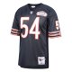 Men's Chicago Bears 2001 Brian Urlacher Mitchell & Ness Navy Throwback Retired Player Jersey