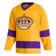 Men's Los Angeles Kings adidas Gold Team Classics Blank Jersey