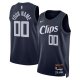 Unisex LA Clippers  Nike Navy 2023/24 Custom Swingman Jersey - City Edition