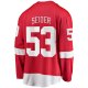 Men's Detroit Red Wings Moritz Seider Fanatics Red Home Breakaway Player Jersey