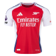adidas Arsenal Leandro Trossard Home Jersey w/ EPL + No Room For Racism Patches 24/25 (Better Scarlet/White)