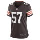 Women's Cleveland Browns Isaiah McGuire Nike  Brown Team Game Jersey