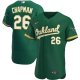 Men's Nike Oakland Athletics #26 Matt Chapman Kelly Green Alternate 2020 Player MLB Jersey