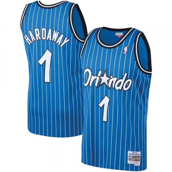 Men's Orlando Magic Penny Hardaway Mitchell & Ness Blue 1994/95 Big & Tall Hardwood Classics Swingman Jersey