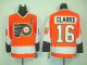 Philadelphia Flyers #16 Clarke Orange CCM Throwback Stitched NHL Jersey