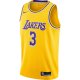 Men's Los Angeles Lakers Anthony Davis Nike Gold Swingman Jersey - Icon Edition