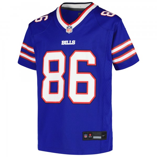 Youth Buffalo Bills Dalton Kincaid Nike Royal Game Jersey