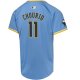 Youth Milwaukee Brewers Jackson Chourio Nike Powder Blue City Connect Limited Player Jersey