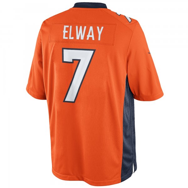 Mens Nike John Elway Orange Denver Broncos Retired Player Limited Jersey