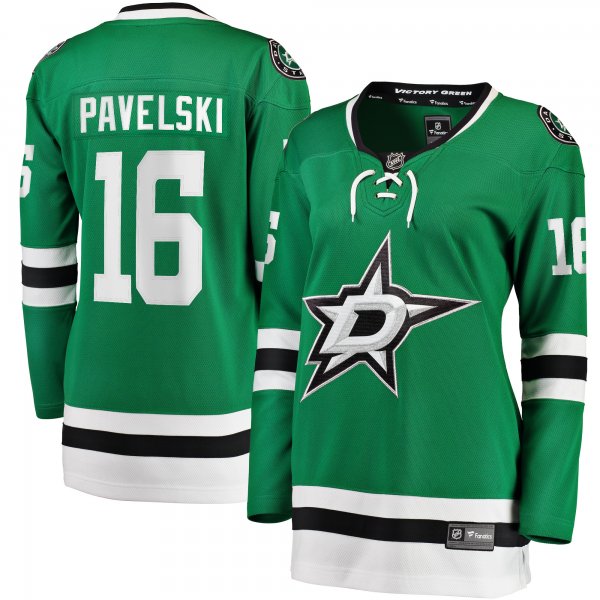 Women's Dallas Stars Joe Pavelski Fanatics Kelly Green Breakaway Home Player Jersey