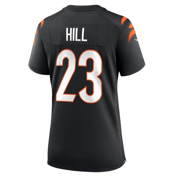 Women's Cincinnati Bengals Daxton Hill Nike Black Player Game Jersey