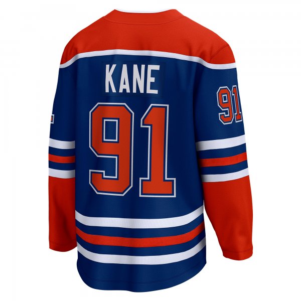 Men's Edmonton Oilers Evander Kane Fanatics Royal Home Breakaway Player Jersey