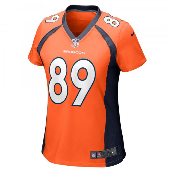 Women's Denver Broncos Brandon Johnson Nike Orange Game Player Jersey