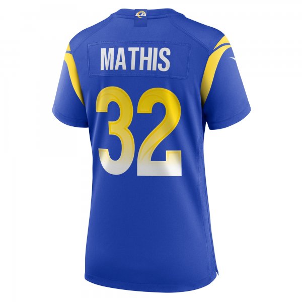 Women's Los Angeles Rams Ochaun Mathis Nike Royal Home Game Jersey