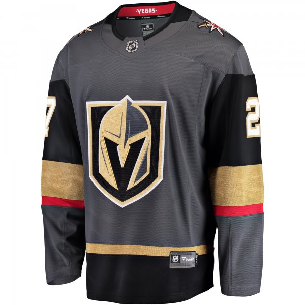 Men's Vegas Golden Knights Shea Theodore Gray Alternate Breakaway Player Jersey