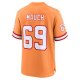 Men's Tampa Bay Buccaneers Cody Mauch Nike Orange Throwback Game Jersey