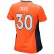 Women's Denver Broncos Terrell Davis Nike Orange Game Retired Player Jersey