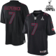 Nike San Francisco 49ers #7 Colin Kaepernick Black Super Bowl XLVII Men's Stitched NFL Impact Limited Jersey