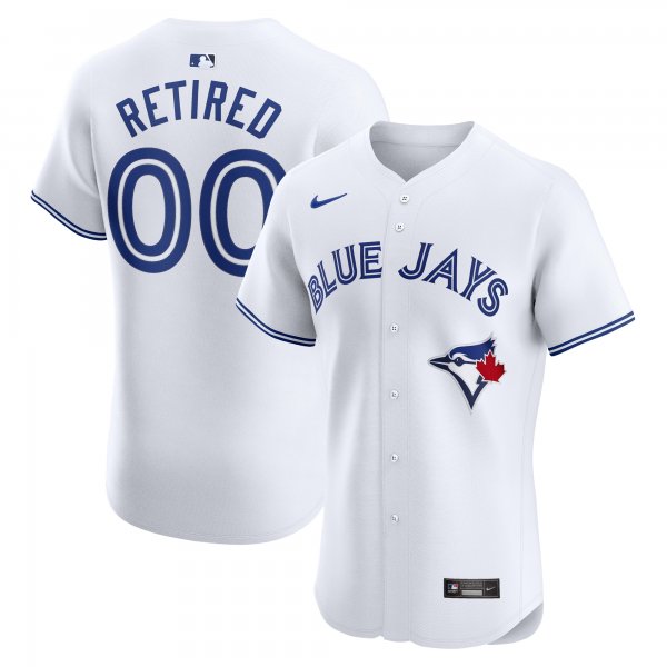 Men's Toronto Blue Jays Nike White Home Elite Pick-A-Player Retired Roster Jersey