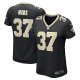 Women's New Orleans Saints Jordan Mims Nike  Black Team Game Jersey