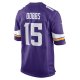 Men's Minnesota Vikings Joshua Dobbs Nike  Purple  Game Jersey