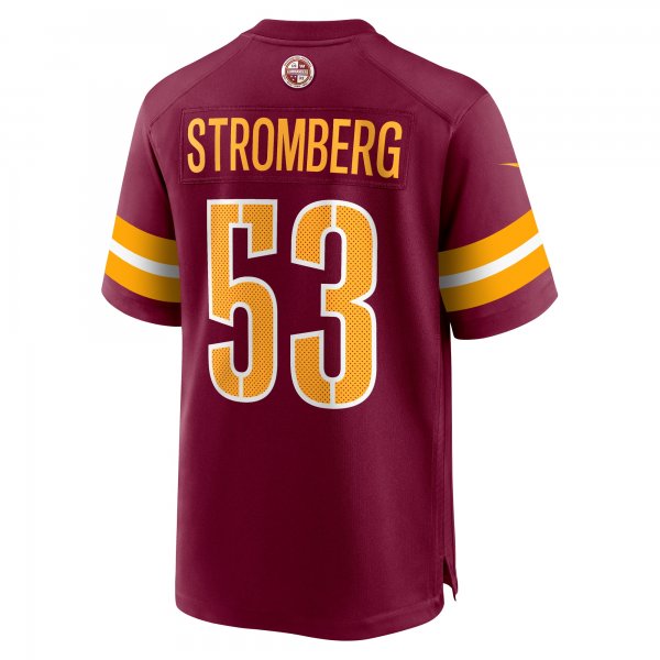 Men's Washington Commanders Ricky Stromberg Nike Burgundy Team Game Jersey