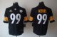 Nike Pittsburgh Steelers #99 Brett Keisel Black Team Color With 80TH Patch Men's Stitched NFL Limited Jersey