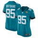 Women's Jacksonville Jaguars Roy Robertson-Harris Nike Teal Game Jersey