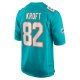 Men's Miami Dolphins Tyler Kroft Nike  Aqua Team Game Jersey