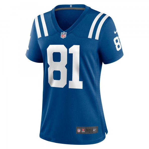 Women's Indianapolis Colts Mo Alie-Cox Nike Royal Team Game Jersey