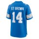 Men's Detroit Lions Amon-Ra St. Brown Nike Blue Game Jersey