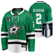 Men's Dallas Stars Jamie Oleksiak 2022 Stanley Cup Playoffs #2 Green Home Jersey